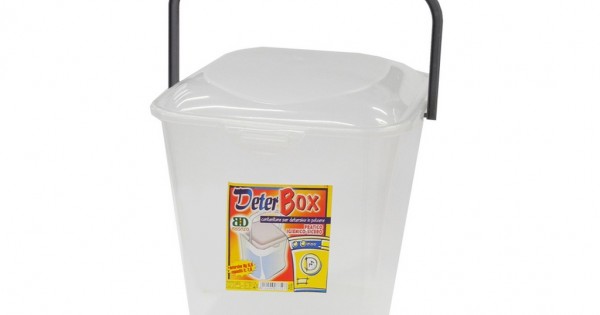 contenitore plastica fustino porta detersivo deterbox