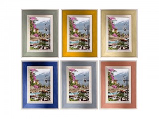Stallmann Design - Cornice portafoto 36 x 49 cm (formato puzzle), in  acciaio e legno con vetro acrilico, larghezza 20 mm, cornice  intercambiabile : : Casa e cucina